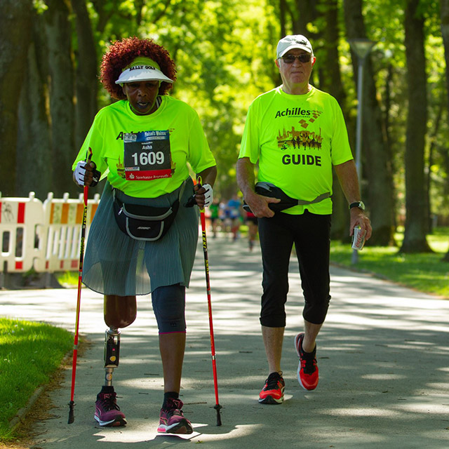 ältere Läufer beim Maisels FunRun 2018