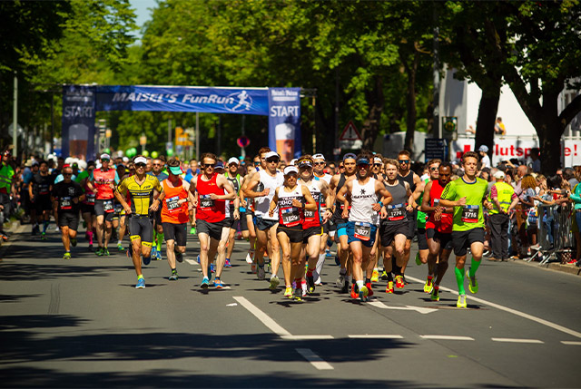 Viele Läufer beim Maisels FunRun 2018