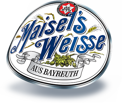 Maisels Weisse Logo gebogen