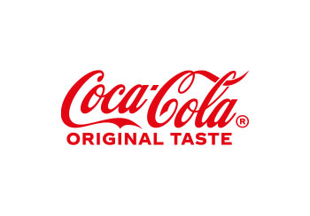 Coca Cola -Schritzug mit Untertitel Original Taste